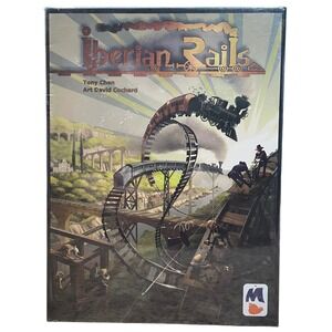 Iberian Rails Board Game New Factory Sealed‎ Strategy Train Investing Game Rare